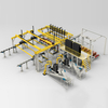 Système de fabrication de maillage en acier de mise en réseau automatique