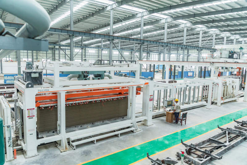 Fabrication de brique de l'industrie personnalisée en béton 