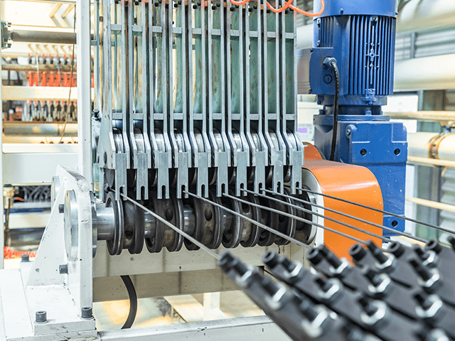 Machine à souder en maille