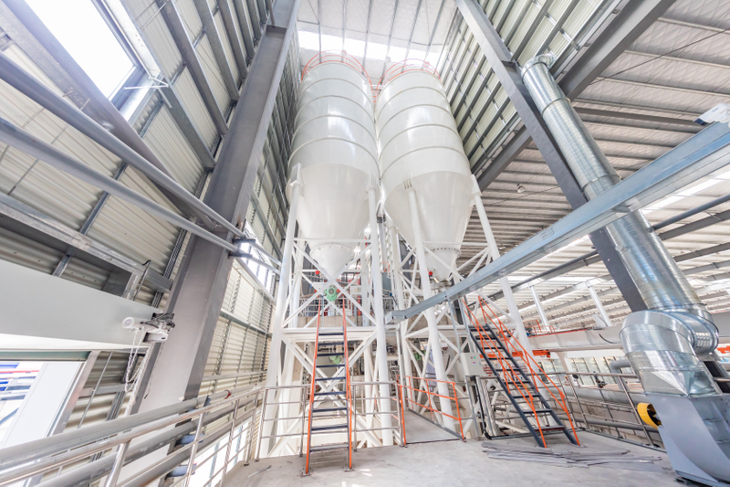 Silo de stockage en poudre en acier inoxydable haute résistance pour les mouches