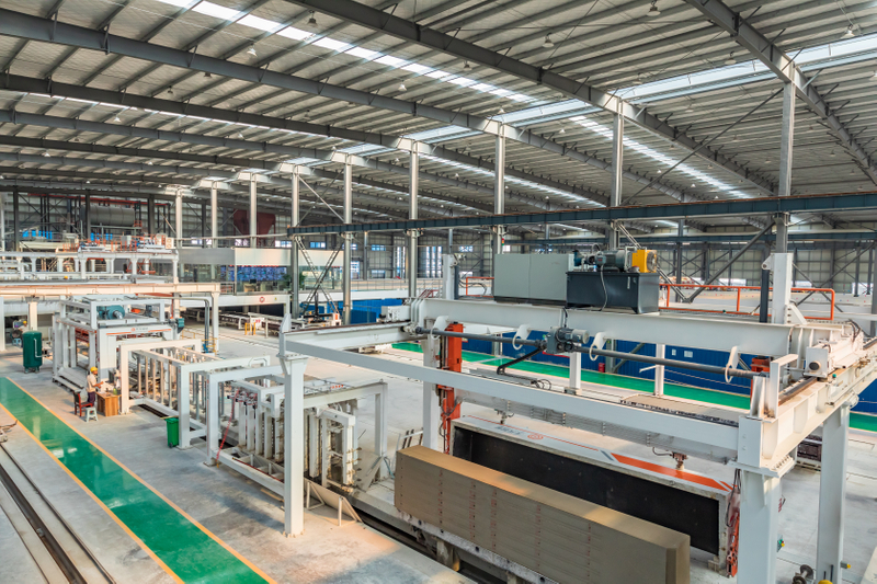 Fabrication de brique de l'industrie personnalisée en béton 