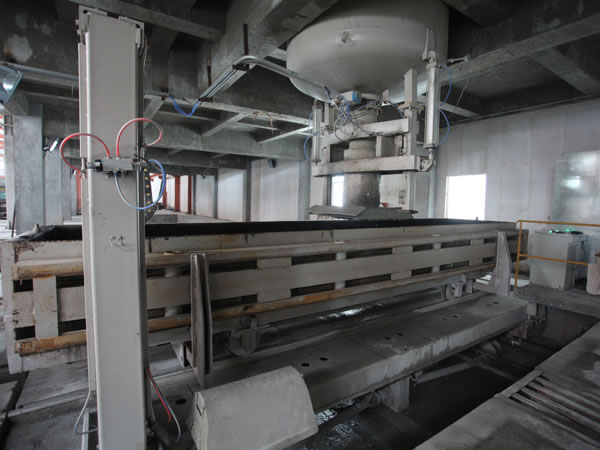 Dispositif de suppression de bulle de la machine de bloc Teeyer AAC