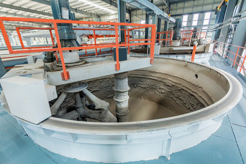 Machine de mélange de ciment automatique à haute efficacité CE