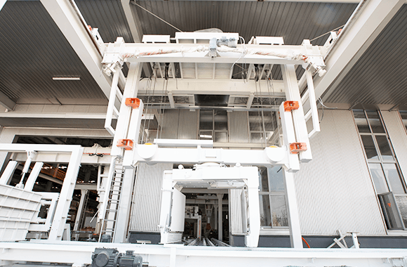 Machine à panneaux AAC anti-seismique