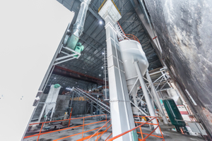 Machine de fabrication de mamelles de cendres volantes hydrauliques faciles CE